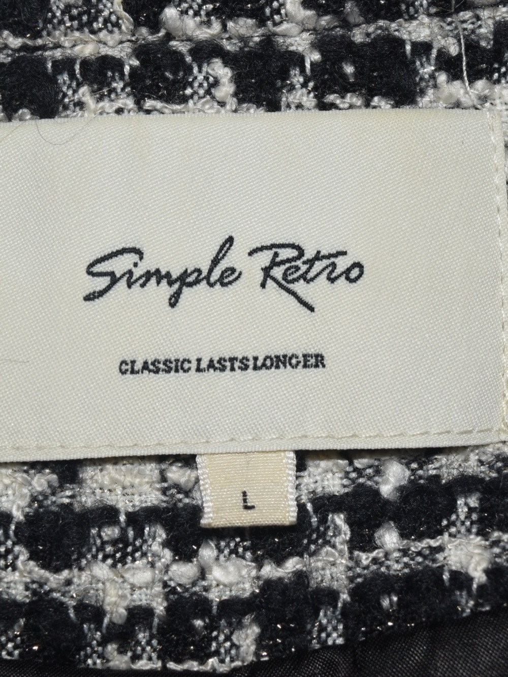 Simple Retro Tweed Jackets - Picture 12 of 13